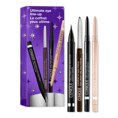 Clinique 4-piece Ultimate Eye Line-up Eyeliner Gift Set