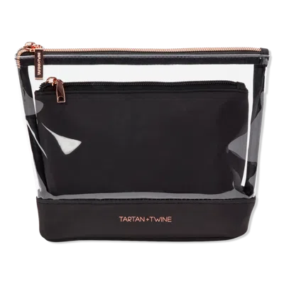 Tartan + Twine Basics 2 Piece Clear Clutch Set