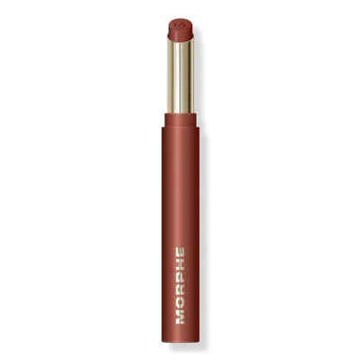 Morphe Lip Filter Hydroplump Soft Matte Lipstick - Suede In Brown