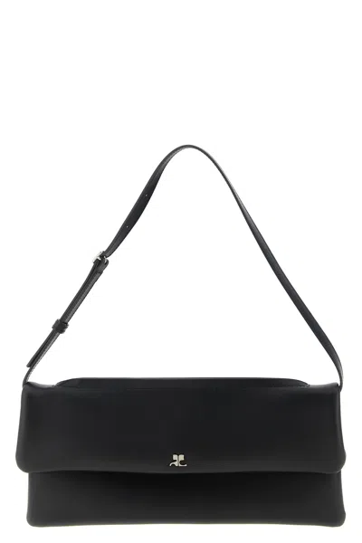 Courrèges Courreges Wrist Clutch In Black