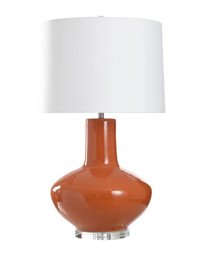 Harp & Finial Aniston Table Lamp In Multi
