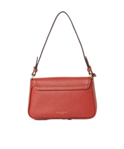 Gianni Chiarini Buckle Detailed Shoulder Bag In Red