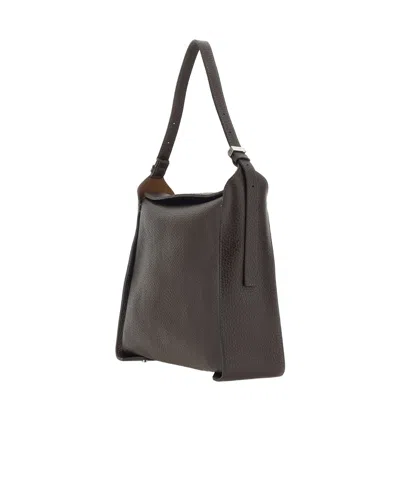 Gianni Chiarini Penelope Tote Bag In Brown