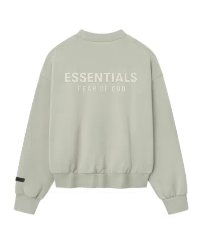 Essentials Fear Of God  Classsic Fleece Crewneck Sweatshirt In Gray