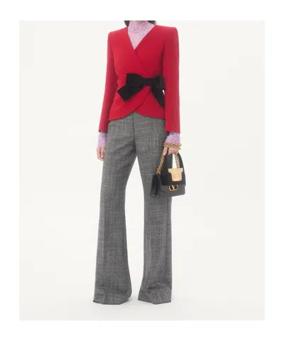 Valentino Wool Jacket In Red