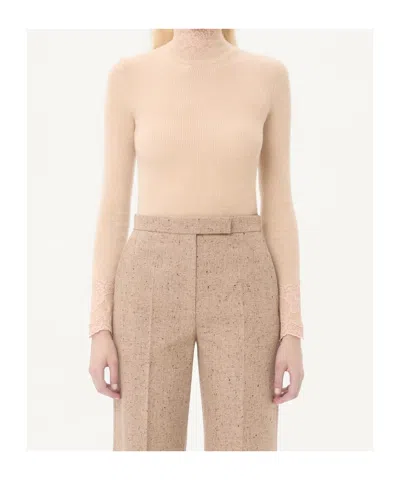 Valentino Pullover Aus Kaschmir Frau Alabaster Xs In Brown