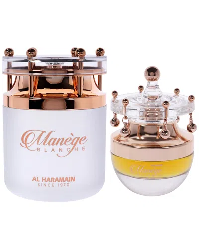Al Haramain Women 2.5oz Manege Blanche Edp In Yellow