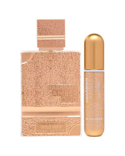 Al Haramain Unisex 2.53oz Amber Oud Gold 999.9 - Dubai Edition Edp In Transparent