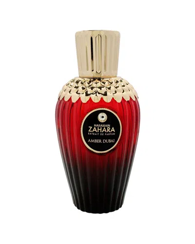 Al Haramain Unisex 3.33oz Zahara - Amber Dubai Edp In Red