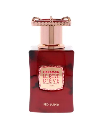 Al Haramain Women 3.33oz Le Reve Deve Red Jasper Edp In Transparent