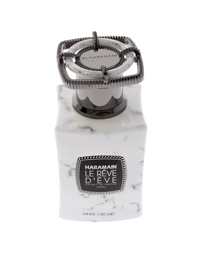 Al Haramain Women 3.33oz Le Reve Deve White Orchid Edp In Transparent
