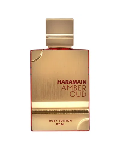 Al Haramain Unisex 4oz Amber Oud - Ruby Edition Edp In Transparent