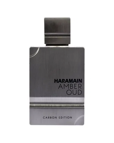 Al Haramain Men 2oz Amber Oud - Carbon Edition Edp In Transparent