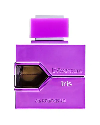 Al Haramain Unisex 3.33oz L'aventure Iris Edp In Transparent