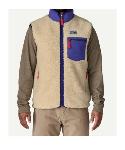 Patagonia Men S Classic Retro-x Vest Dark Natural In Neutral