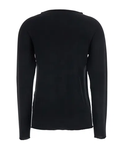 Antonelli Crew Neck Sweater In Black