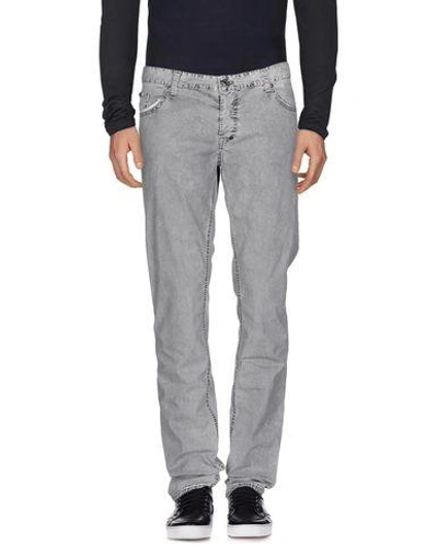 Shop Just Cavalli Denim Pants In Grey