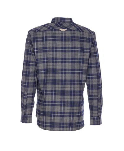 Woolrich Long Sleeve Check Pattern Button-down Shirt In Multi