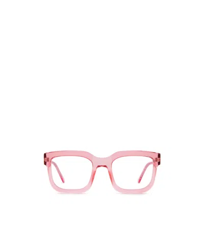 Kuboraum K4 Square-frame Glasses In Pink