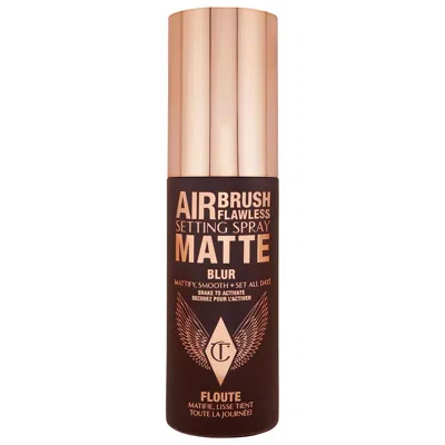 Charlotte Tilbury Airbrush Flawless Setting Spray Matte Blur 1.1 Oz. In Brown