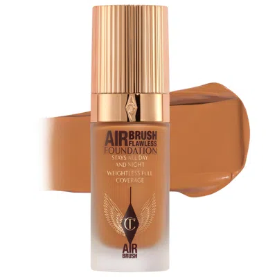 Charlotte Tilbury Airbrush Flawless Blurring & Matte Full Coverage Foundation 12 Warm 1 Oz/30 ml