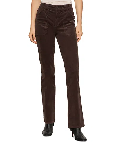 Sanctuary Hayden Sculpted Cotton Blend Cargo Pants In Brown