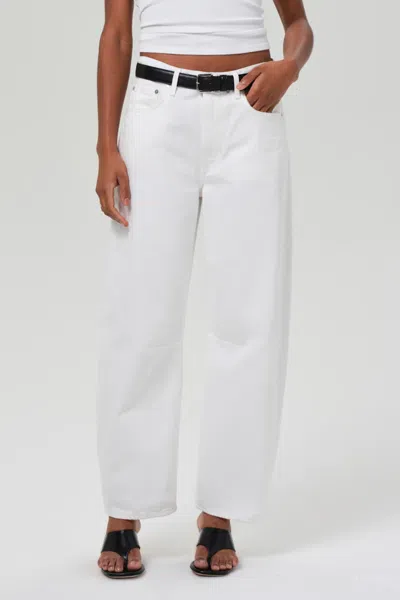Citizen Of Humanity Citizens Of Humanity Miro High Rise Ankle Barrel Jeans In Soft White In White