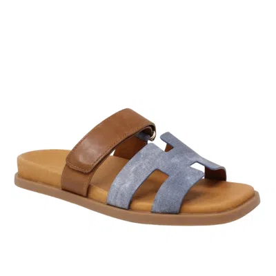 Django & Juliette Women's Nodette Sandal In Denim In Multi