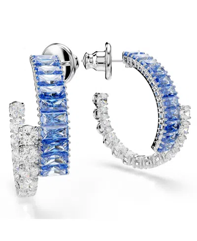 Swarovski Matrix Kreolen In Metallic