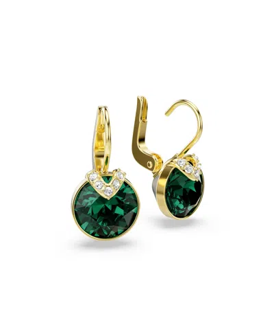 Swarovski Bella V Drop Earrings In Green