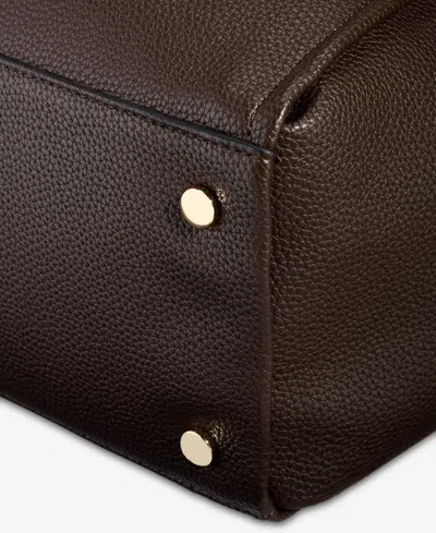 On 34th Jyyll Large Solid Tote With Removable Pouch, Exclusively At Macy's In Brown