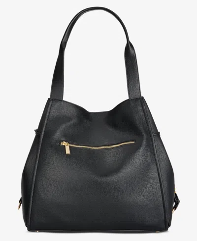 On 34th Jyyll Large Solid Tote With Removable Pouch, Exclusively At Macy's In Black