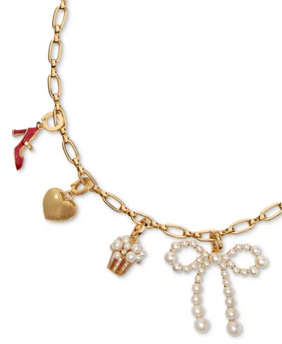 Kate Spade One In A Million Chain Charm Necklace In Gold
