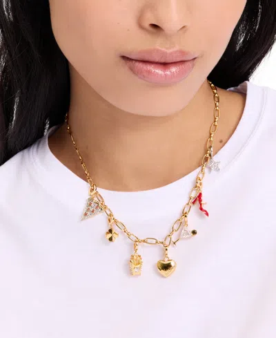Kate Spade One In A Million Chain Charm Necklace In Gold
