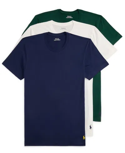 Polo Ralph Lauren Men's 3-pack Classic Crewneck T-shirt In Multi