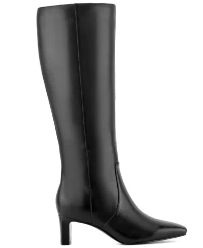 Rockport Women's Mabel Knee High Dress Boots In Black