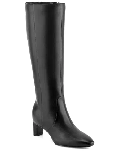 Rockport Women's Mabel Knee High Dress Boots In Black