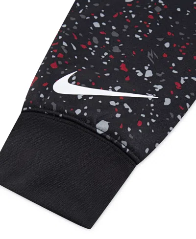 Nike 3brand By Russell Wilson Big Boys Long Sleeve Fleece Hoodie In Black