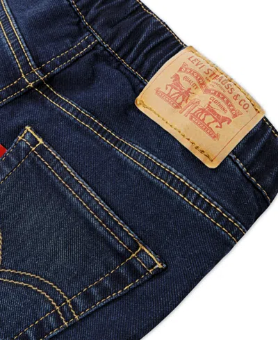 Levi's Boys Toddler 2t-4t Relaxed Fit Denim Joggers In Blue