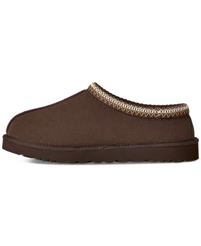 Ugg Tasman Cocoa-coloured Eather Slip-ons In Brown