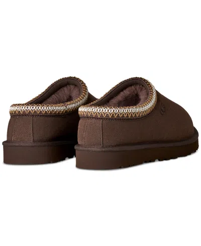 Ugg Tasman Cocoa-coloured Eather Slip-ons In Brown