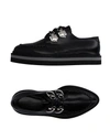 Alexander Mcqueen Lace-up Shoes In Black