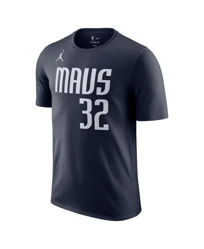 Jordan Men's Cooper Flagg Navy Dallas Mavericks 2025 Nba Draft First Round Pick Statement Edition Name Numb In Blue