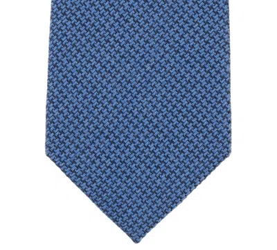 Alfani Men's Nebula Solid-pattern Tie, Macy's Exclusive In Blue