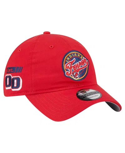 New Era Men's And Women'sâ Red Indiana Fever 9twenty Established Date Side Patch Hat In Red
