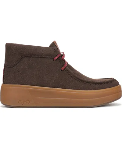 Ryka Rykä Vibrant Wedge Chukka Boot In Brown