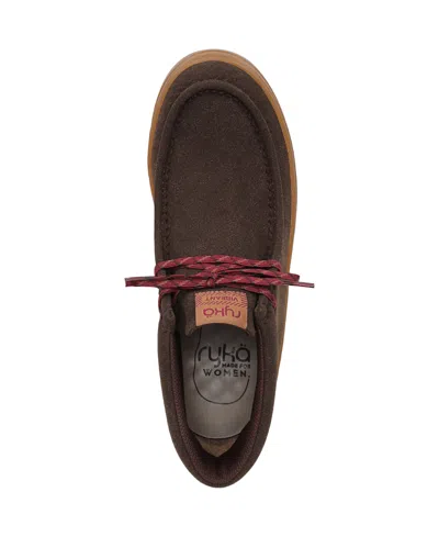 Ryka Rykä Vibrant Wedge Chukka Boot In Brown