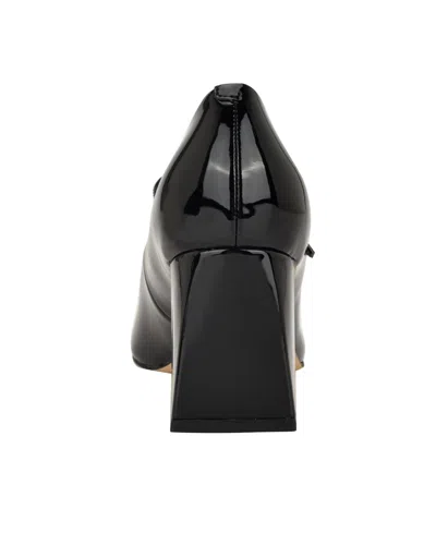 Calvin Klein Women's Naprina Block Heel Mary Jane Pumps In Black