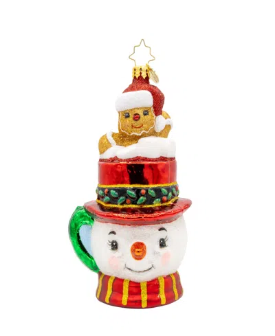 Christopher Radko Hot Cocoa Delight Ornament In Multi