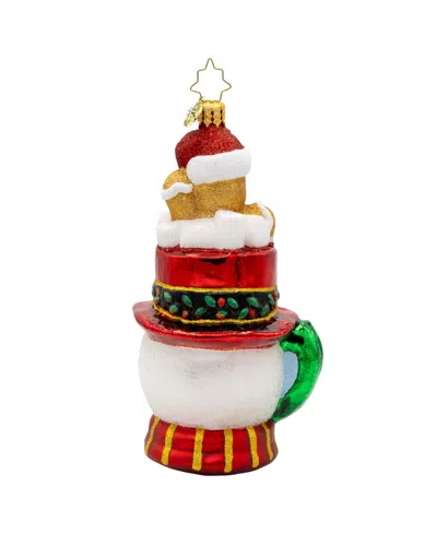 Christopher Radko Hot Cocoa Delight Ornament In Multi